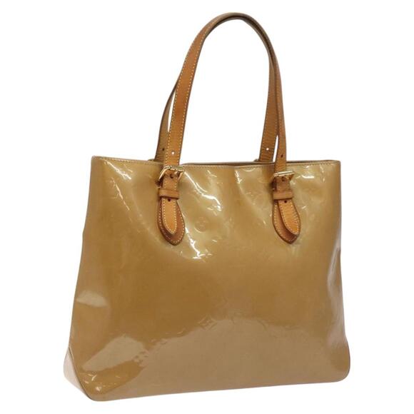 LOUIS VUITTON Monogram Vernis Brentwood Shoulder Bag Noisette M91511 - Picture 1 of 16